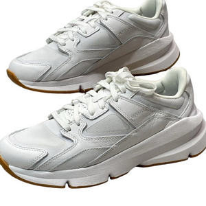 NEW UNDER ARMOUR UA Forge 96 Leather Reissue Sneakers – Unisex 8M / 9.5W – White